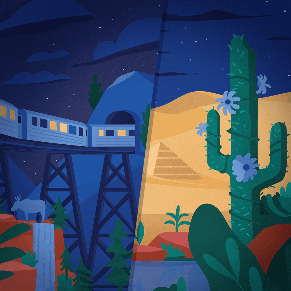 Ride to Burnt Sugar Desert