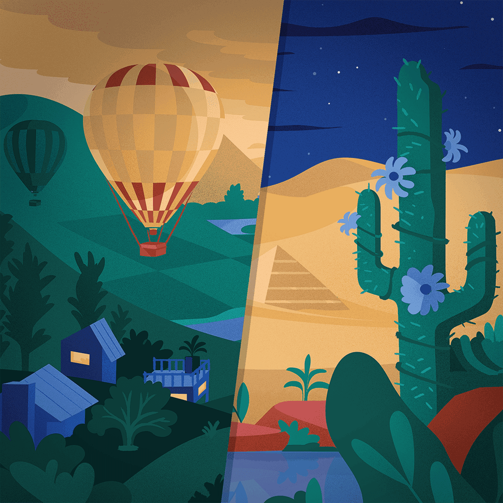 Journey to Burnt Sugar Desert