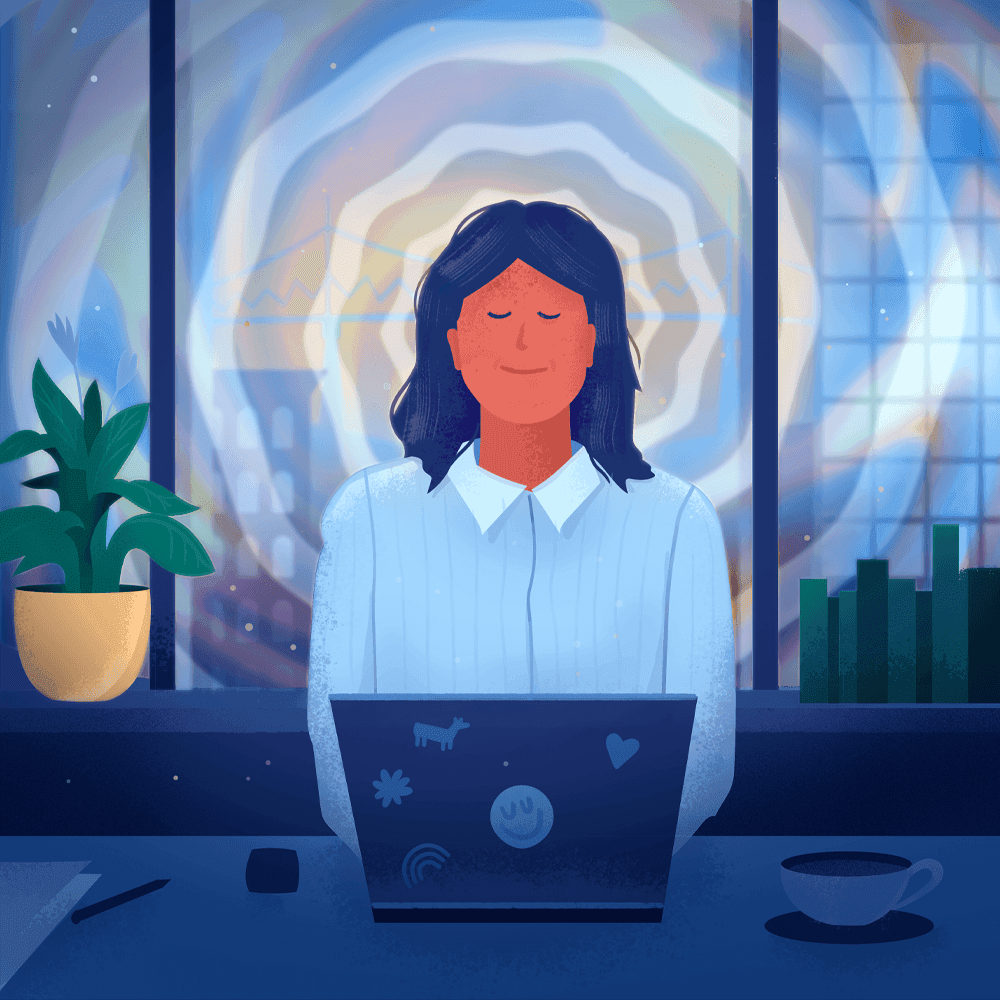 Hypnotic Workday Pause